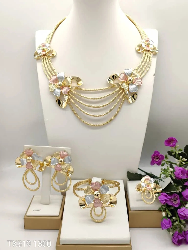 ensemble-de-bijoux-africains-couleur-or-18-carats-pour-femmes-collier-et-boucles-d'oreilles-design-floral-ensemble-de-4-pieces-pour-fete-de-mariage-bijoux-cadeau-de-dubai