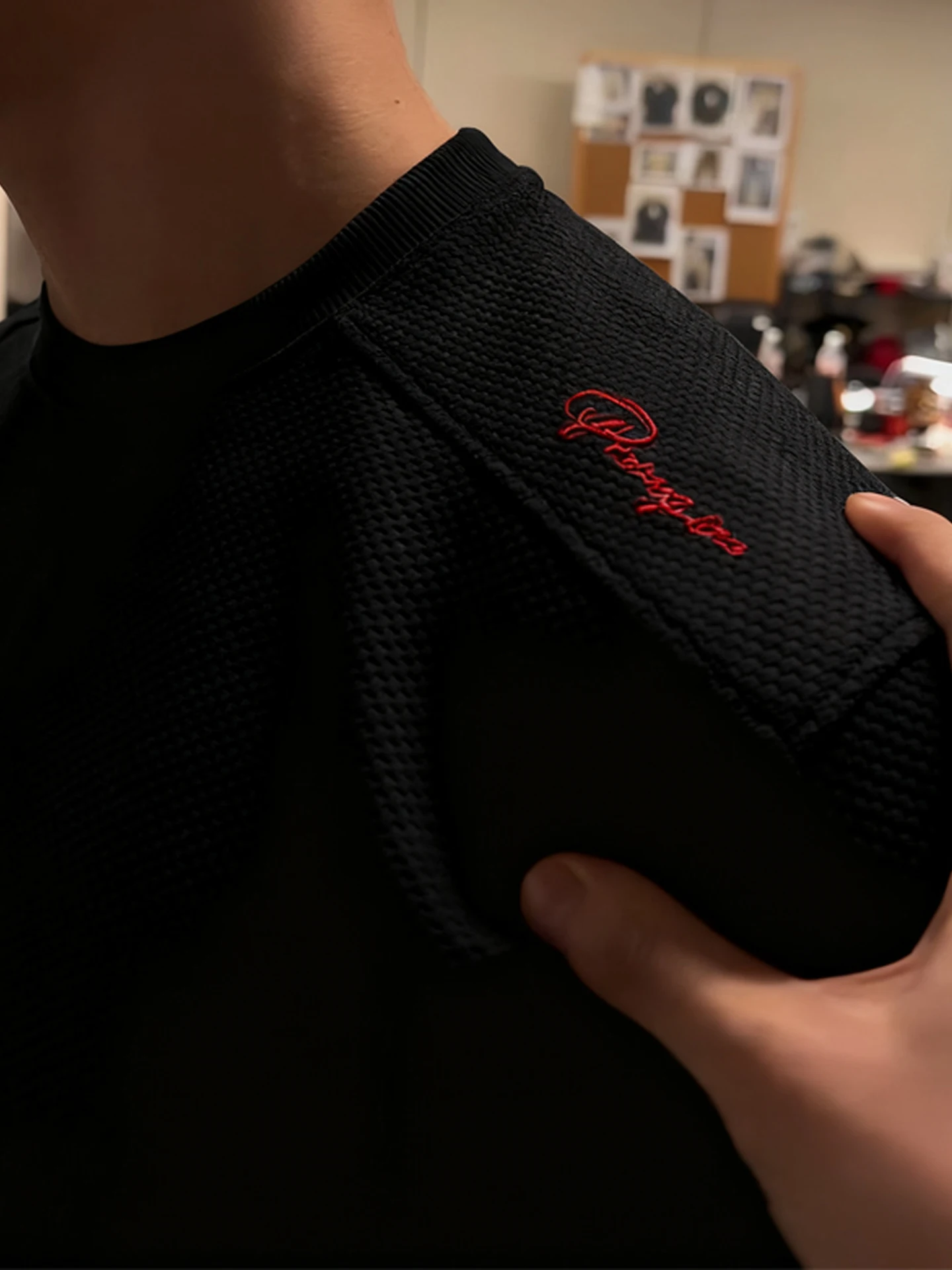 

Мужская толстовка Bla Long Sleeve с вышивкой, осенне-зимняя, в стиле Cleanfit, базовая, с американским ретро-узором волнистого плетения, молодежная мода