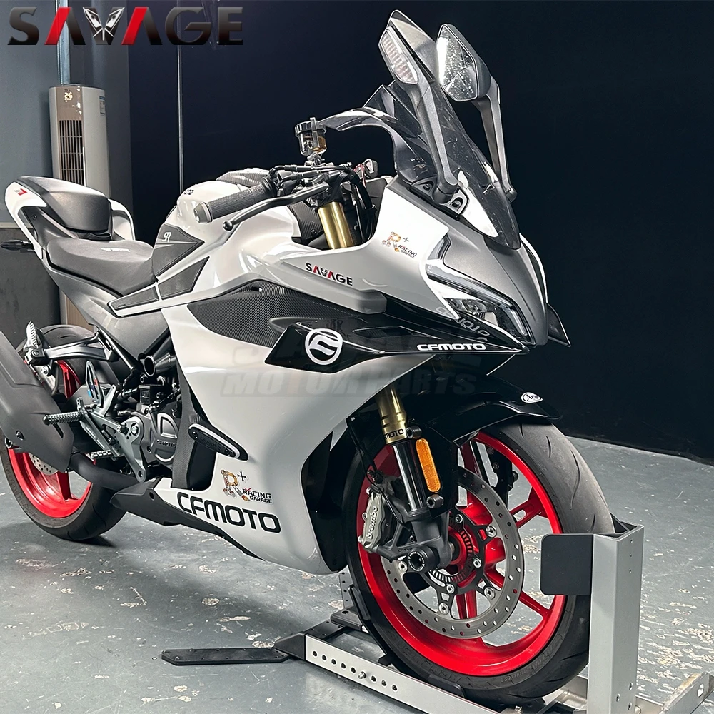 450sr quadro slider crash protector para cfmoto 450ss 450nk motocicleta eixo da roda traseira garfo crash sliders dianteiro fender guarda parafuso