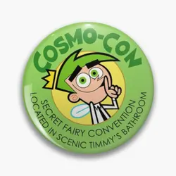 Cosmo Con Customizable Soft Button Pin Fashion Gift Jewelry Hat Funny Lapel Pin Cartoon Metal Lover Decor Creative Cute Badge