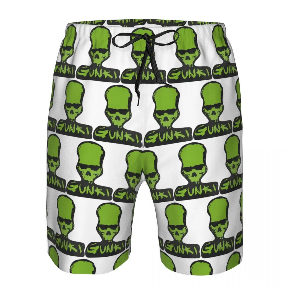 

Gunki Logo Angling Skull Fishing Gunki (1) 1 Trunks Beach Board Shorts Casual Quick Dry Swim Summer Men Pants