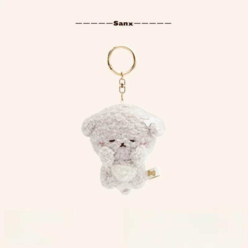 sanx-インナーシャイドッグぬいぐるみペンダント抑圧的なネガティブな小さな犬の毛皮ボールバッグアクセサリー女性のファッションアクセサリーペンダント