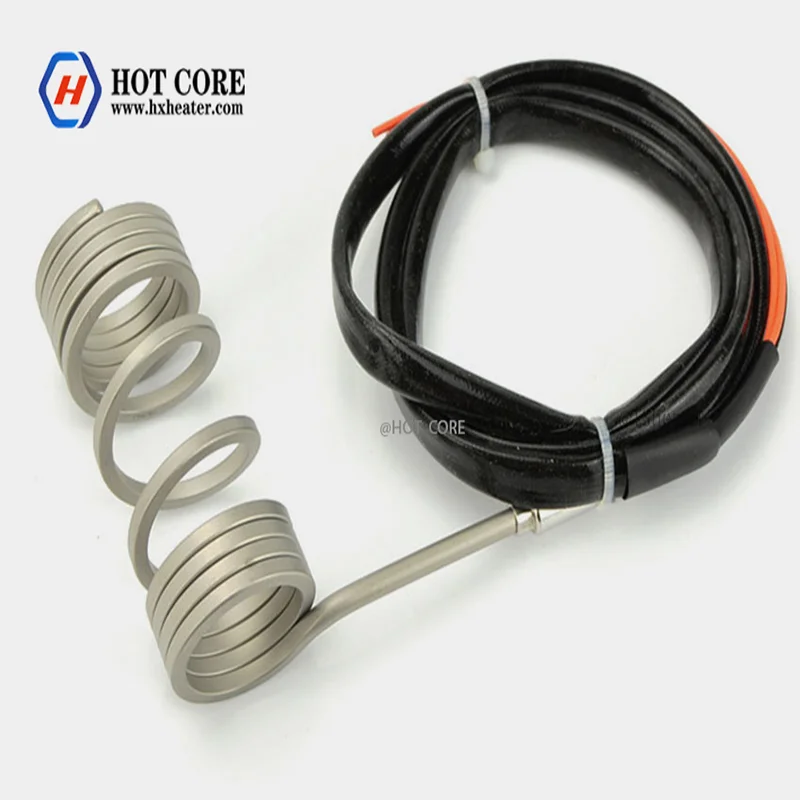 High temperature heating coil