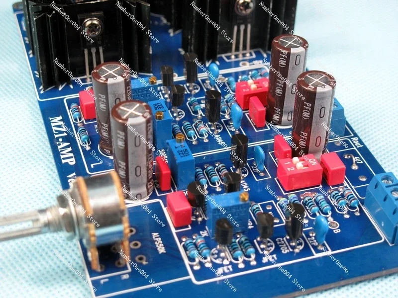 MZ1-AMP Class A Front Stage, Finished Board Field Tube Input