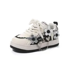 

NEW Pink Star Girls Sneaker Children Shoes Thick Sole Autumn Luxury Kids Casual Sneaker Comfortable Cute Sports Shoes for Girls