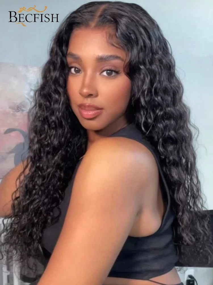 

Парик с кружевной передней частью 13x6 HD, 30-40 дюймов, 200% плотность, бразильские волосы, глубокая волна, 13x4, кудрявые, из натуральных человеческих волос, для женщин, с предварительно выщипанными прядями