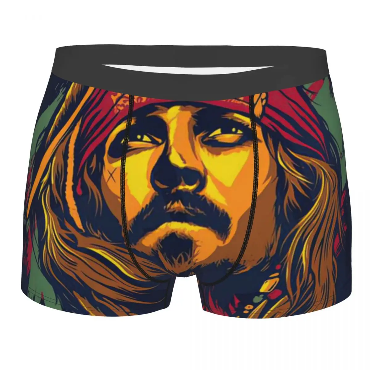 Captain Jack Sparrow Underpants Cotton Panties Men's Underwear Ventilate Shorts