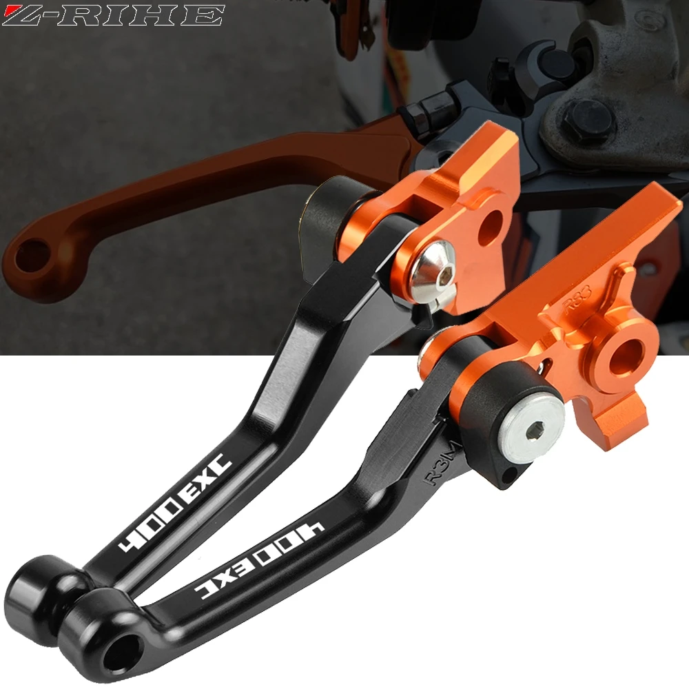 

For KTM 400EXC 400 EXC 2009 2010 2011 Motorcycle CNC Aluminum Accessories Dirt Bike Pivot Brake Clutch Levers 400EXC logo