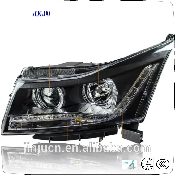 Modified 2009 Chevrolet Cruze Headlamp Led Car Light Auto Headlight Assembly