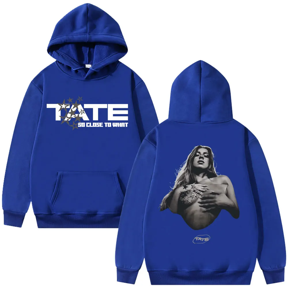 Tate McRae 2025 Concert So Close To What Album Hoodie Miss Possessive Sweatshirt Men's Vintage Oversized Hoodies Gift for Fans