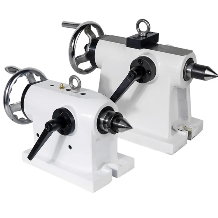 2026 new modelFour axis tailstock indexing head heavy-duty fast instrument lathe manual rotation tailstock CNC pointed needle