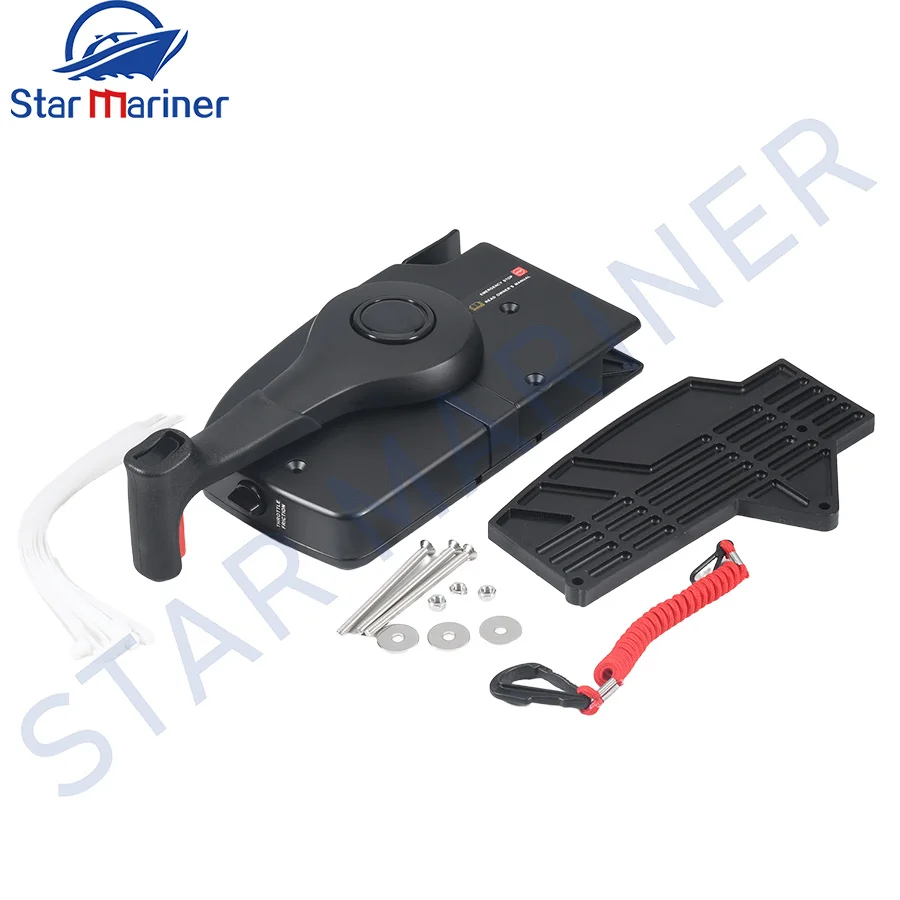 881170A8 Remote Control Box Simple for Mercury Outboard F4 F5 F6 Replaces Without Wire Harness/ Lifting Switch/Start Switch