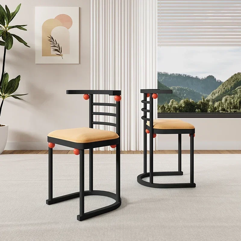 كراسي طعام فاخرة بتصميم أزرق لحفلات الزفاف كراسي غرفة المعيشة لهجة الغرور المطبخ Sillas De Comedor أثاث منزلي