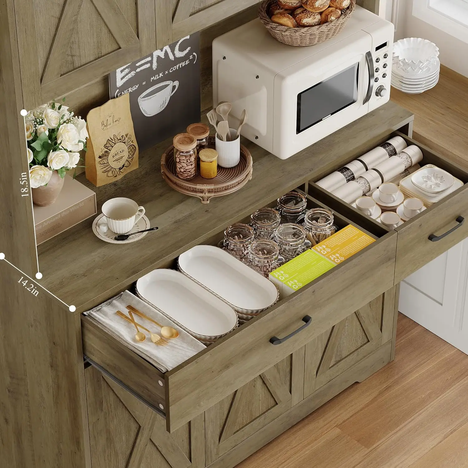 Modulares Sofagarnitur, 108 Zoll L-förmige Tiefsitzcouch, Cord-Wolkensofa für Wohnzimmer und Schlafzimmer, gebrauchsfertig Nr. A