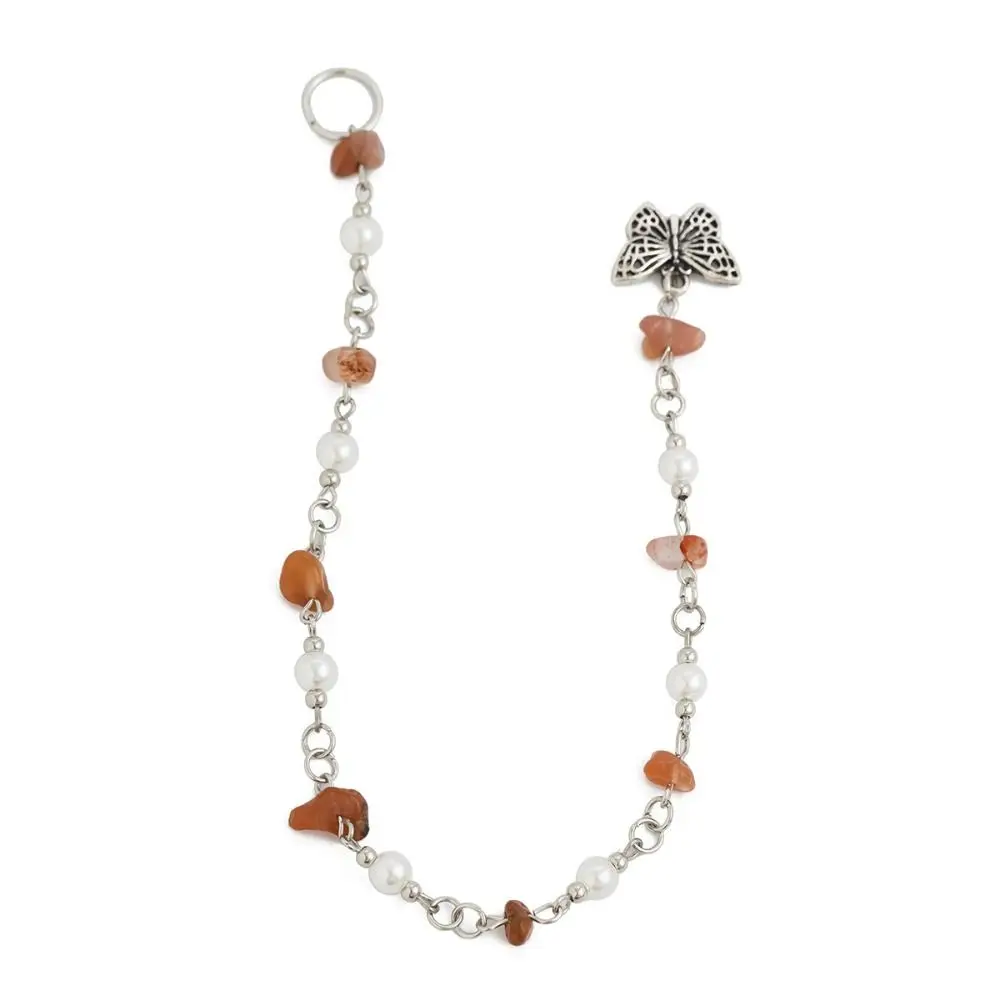 Anillo para el cabello trenzado de estilo étnico con personalidad, banda para el cabello con borla de aleación de perlas, pinza para el cabello estilo Hip-hop, accesorios para el cabello tejidos para estudiantes