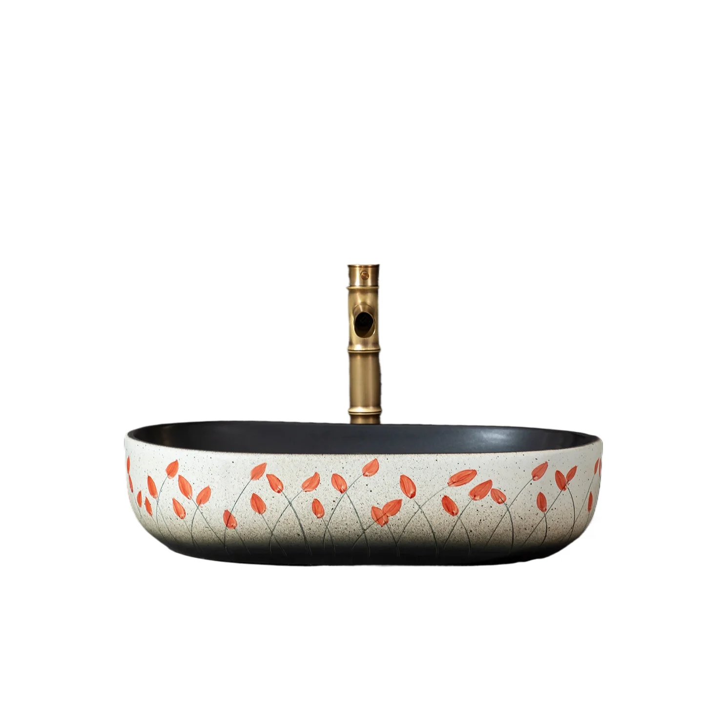 On-stage wash basin Bathroom Art ceramic household wash basin Balcony wash basin