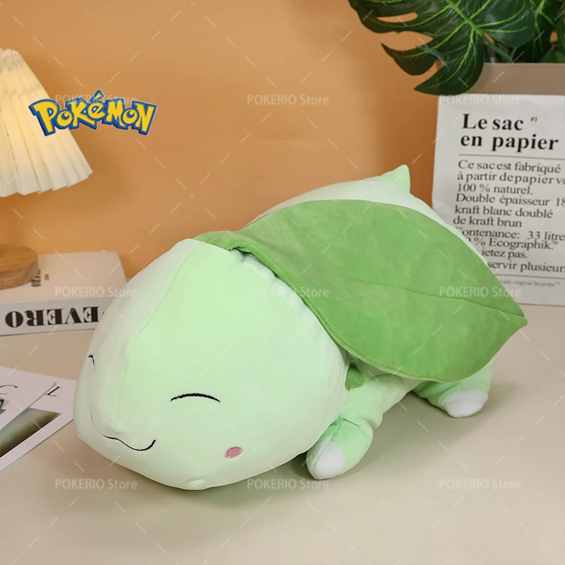 Big Size Pokemon Plush Sleeping Series Ho-Oh Stuffed Doll Soft Snorlax Umbreon Fuecoco Chikorita Pillow Peluche Toy Xmas Gift view 5