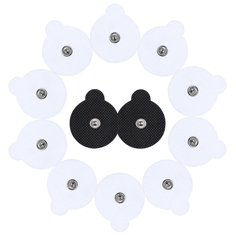 

50/100 шт. EMS Tens электродные подушечки гель для десятков иглоукалывание физиотерапевтическое массажное устройство импульсный стимулятор мышц массажер наклейка