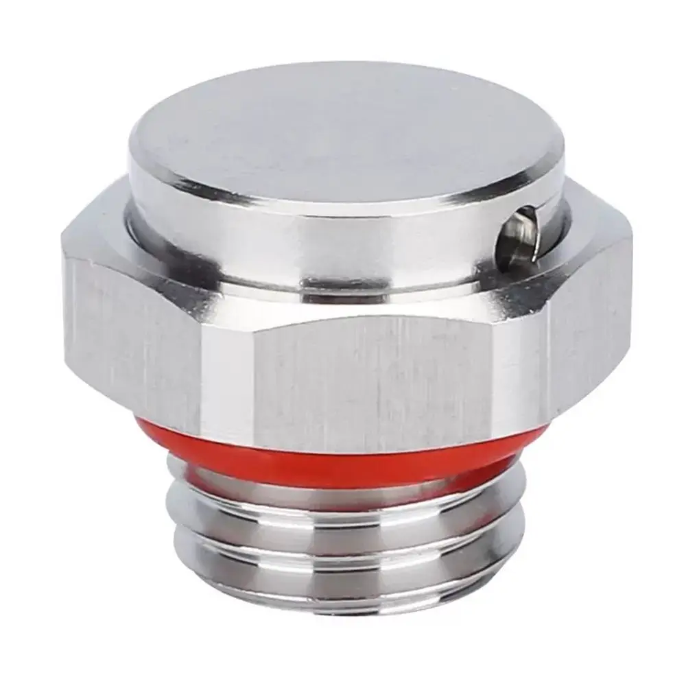 New 304 Stainless Steel Air Vent Valve Waterproof Screw In Breather Vent Valve M5 M6 M8 M10 M12 Heat Dissipation Plug