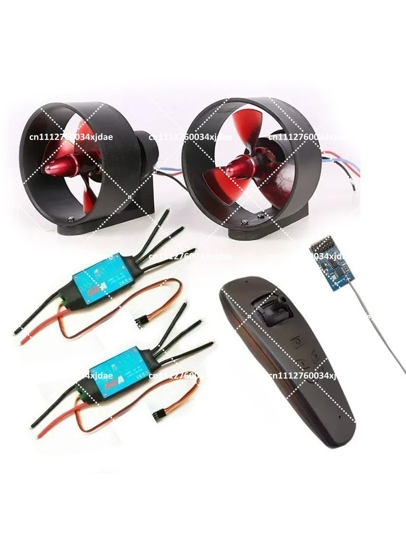 12V-24V Brushless Underwater Thruster for Submersible ROV Drone