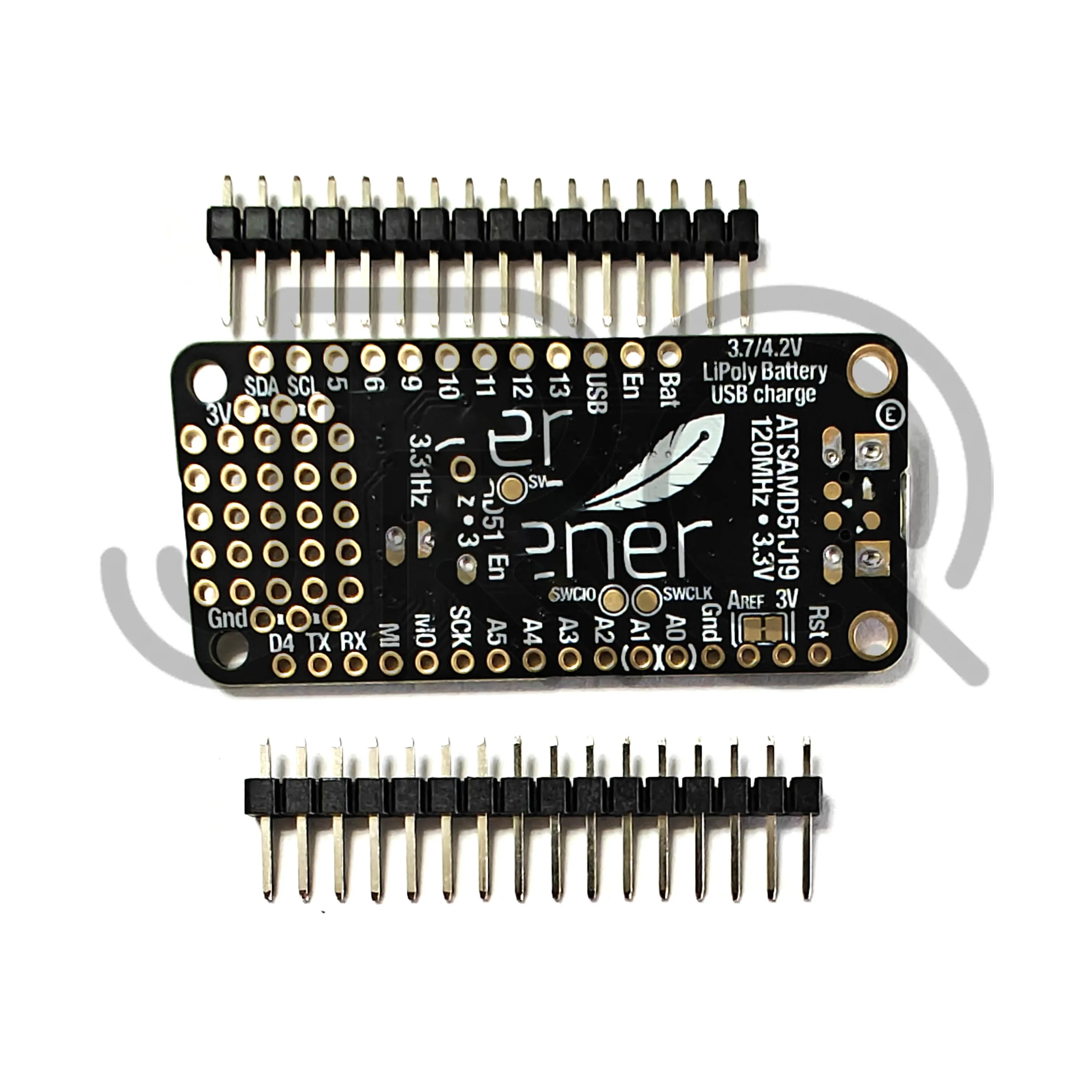 YHC 3857 Feather M4 Express with ATSAMD51, 120MHz, Arduino & CircuitPython, 3857