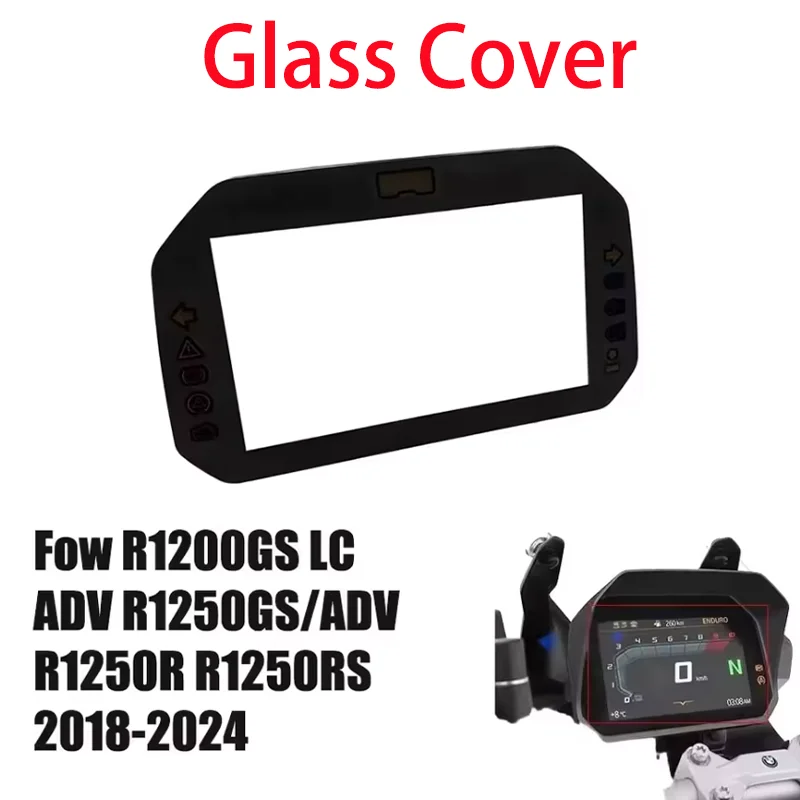

For BMW R1200GS LC ADV R1250GS/ADV R1250R 2018-2024 Motorcycle Accessories Glass Cover Instrument Cluster Dashboard
