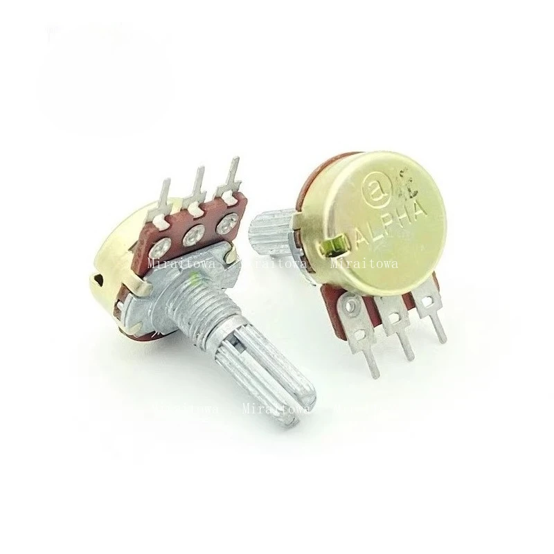 Picture 3: 10PCS 16-type B50K single-channel 3-step step-up speaker power amplifier audio high and low frequency volume potentiometers