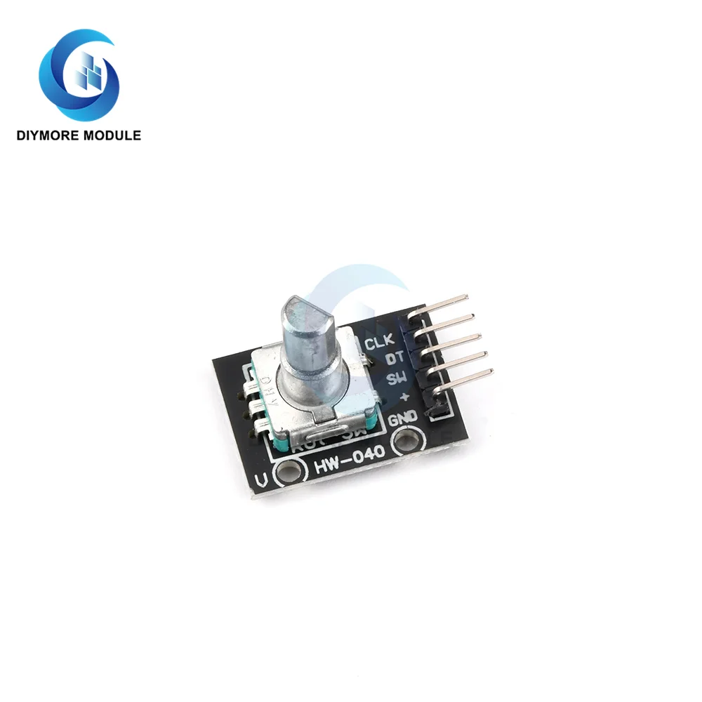 5PCS/Lot KY-040 Rotary Encoder Module with 15x16.5 mm Potentiometer Rotary Knob Cap for Arduino