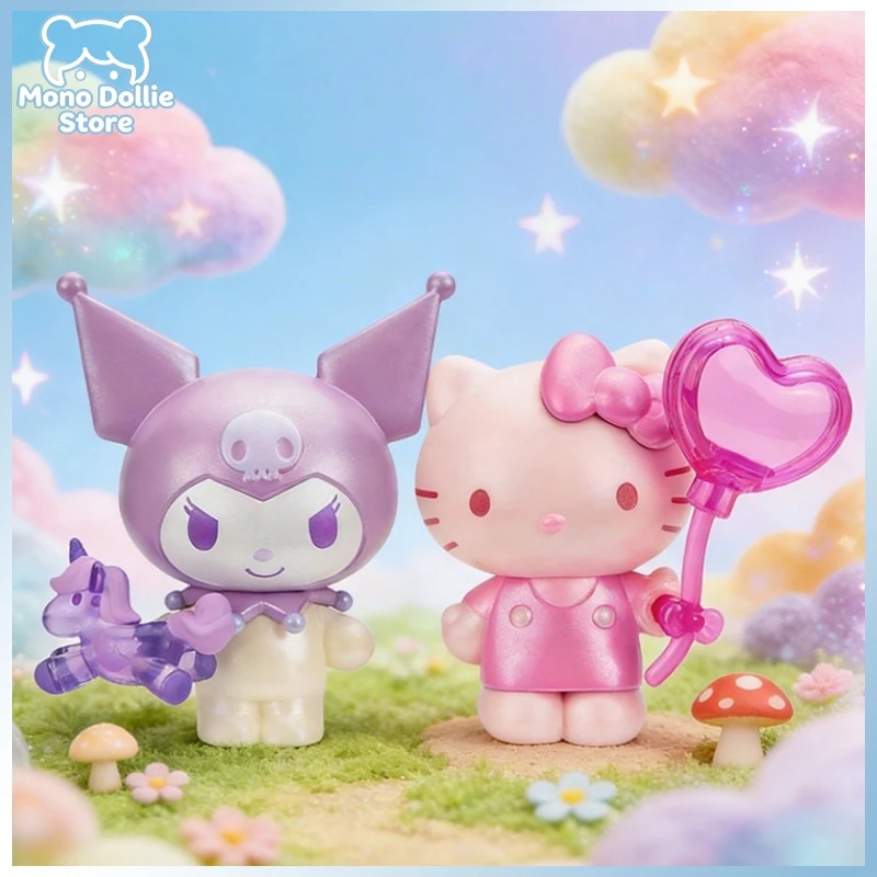 

Genuine Sanrio Hello Kitty And Friends Series My Melody Kuromi Cinnamoroll Pompompurin Dream Party Collection Set Ornament Gift
