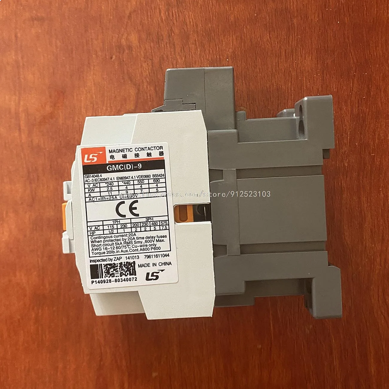 Original Electromagnetic AC Contactor GMC(D) 9-85A 3 Pole 220V 380V 50/60Hz Motor Control