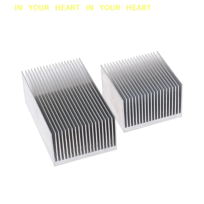 

【X】Aluminum Alloy Heatsink 60*60/100*60mm Cooling Pad LED IC Chip Cooler Radiator
