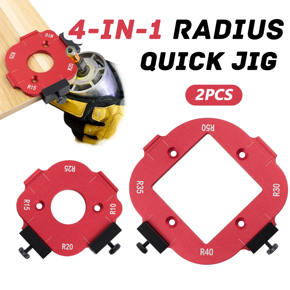 Home Security Measures - 4-In-1 Radius Quick Jig, Corner Radius