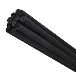 100PCS L50/40CM X Dia5/4/3MM High Quality Home Black Reed Fiber Diffuser Rods,Aromatherapy Rattan Sticks Perfume Accessories