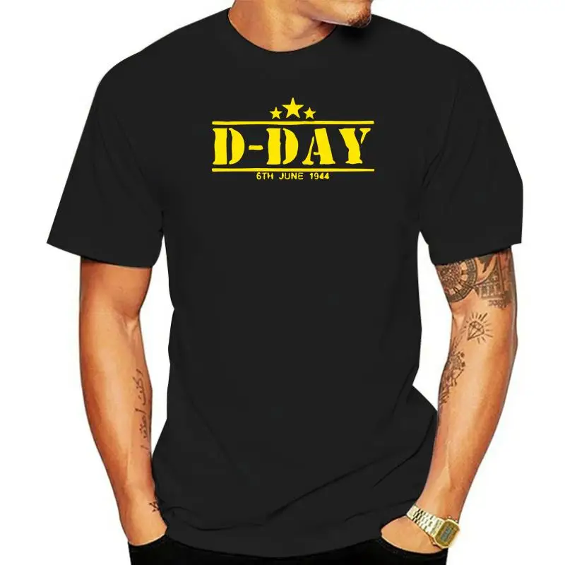 D-DAY,1944,ARMY,NORMANDY, MILITARY,CHURCHILL,BEACHES,FUN T SHIRT