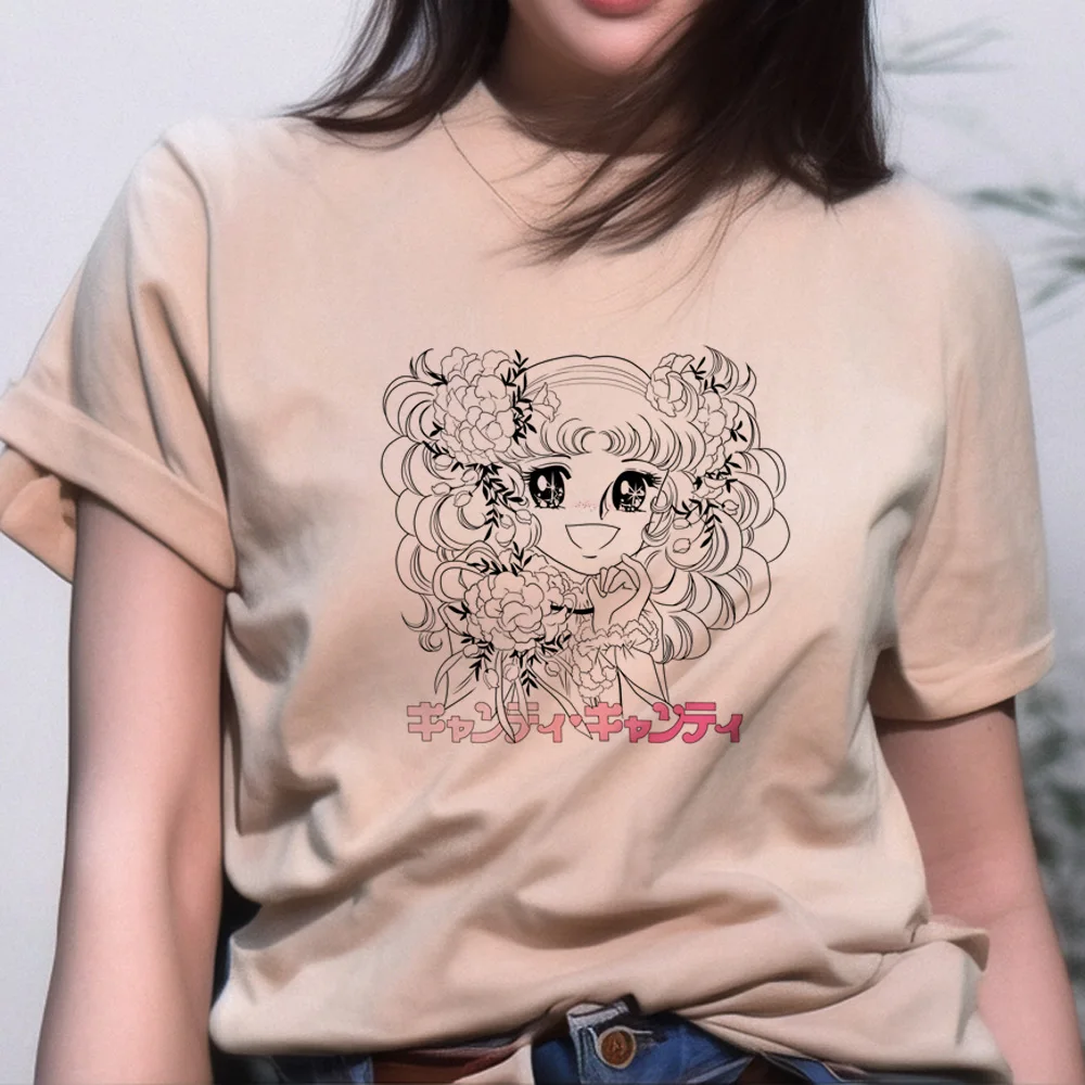 Candy Candy top women manga top female Japanese manga comic clothing