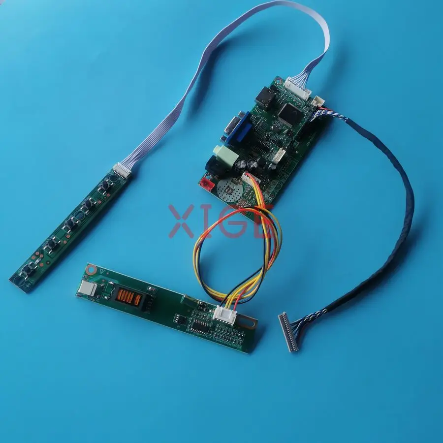 

For N121X4 N121X5 HT12X12 TM121XG LCD Display Panel Controller Drive Board Kit DIY 1024*768 HDMI+VGA LVDS 20-Pin 1-CCFL 1024x768