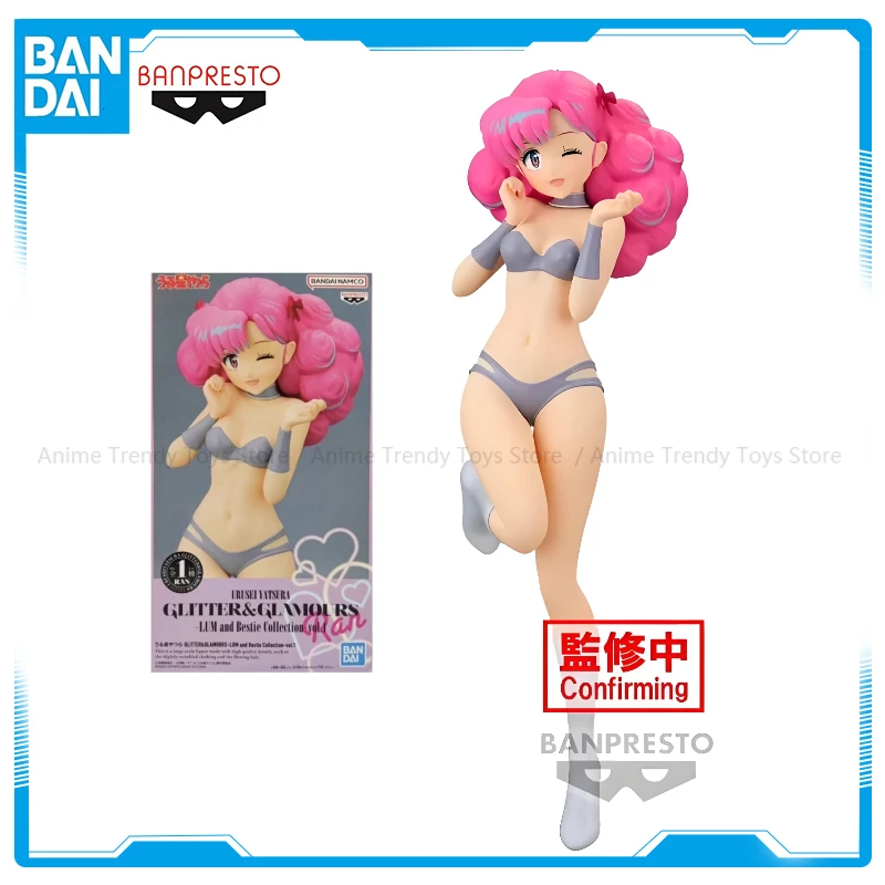 In Stock Bandai Original Action Figure Anime Urusei Yatsura Ran Glitter&Glamours Model Collection Toys Gift WY