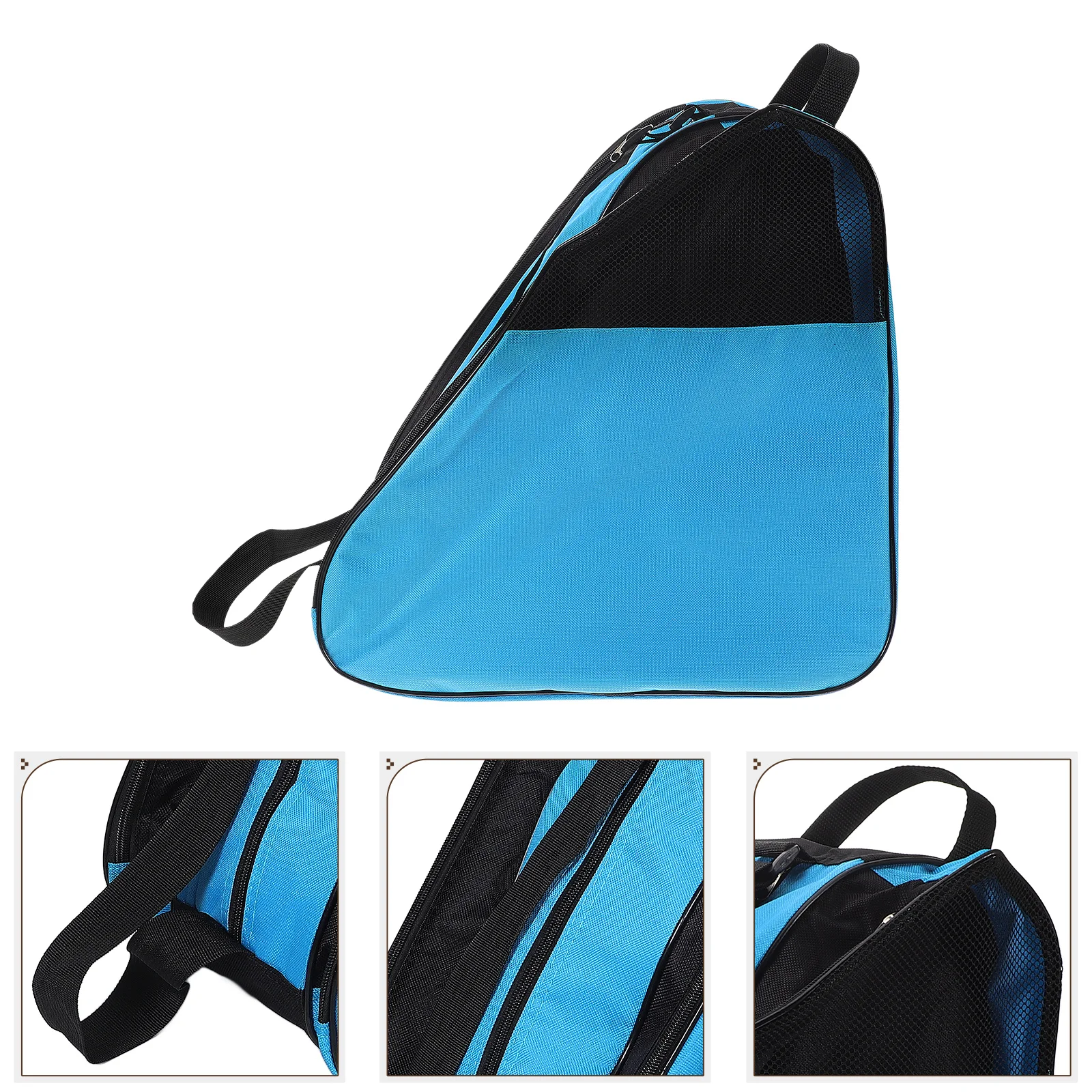 

Stylish Skates Bag Large Capacity Skate Storage Double Shoulder Backpack Lightweight Ergonomic Design Inline Roller Backpack For