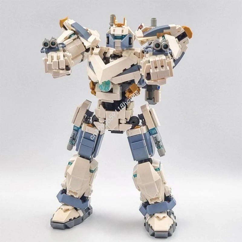 

961PCS MOC Zanees's Titan Mech Educational Building Blocks Mechanical Armor Toy for Mecha Enthusiasts Christmas Gift