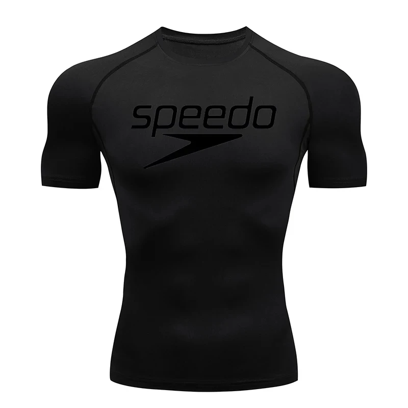 Men Rash Guard Surfing Diving Tee Swimwear Tight short Sleeve T Shirt Swim Floatsuit Top UV Swimming RashGuard Prevent Jellyfish