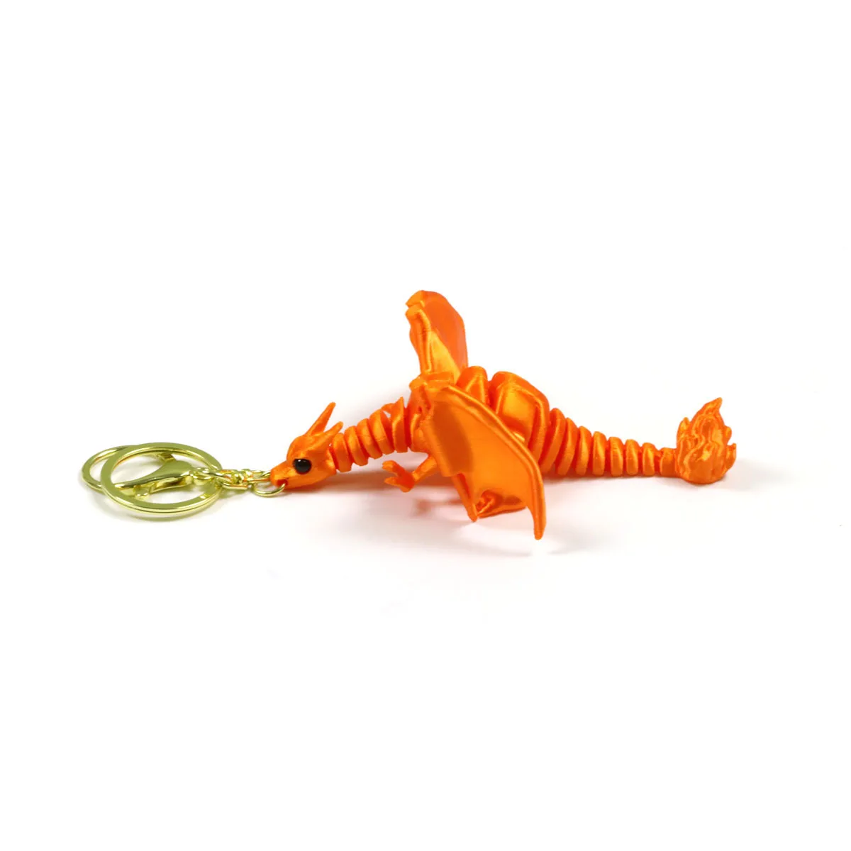 漫画アニメ火を吐くドラゴンおもちゃの置物3Dプリントおもちゃシミュレーション動物ドラゴンおもちゃ関節可動男の子ギフトキーホルダー