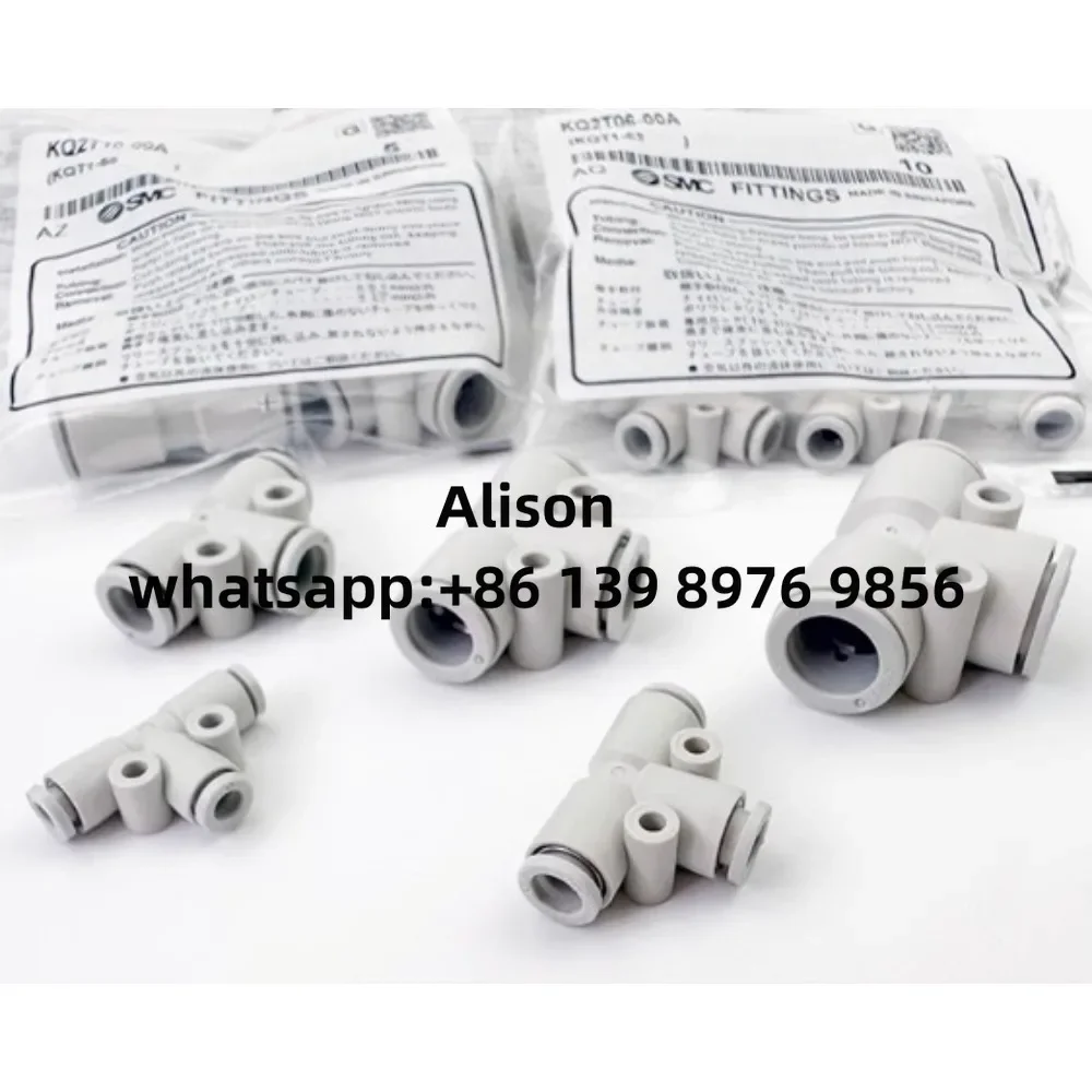 SMC tee connector KQ2T04-00A KQ2T06-00A KQ2T08-00A - 06-08-10 - 12 variable diameter KQ2T04-00 KQ2T06-00 KQ2T08-00 KQ2T10-00