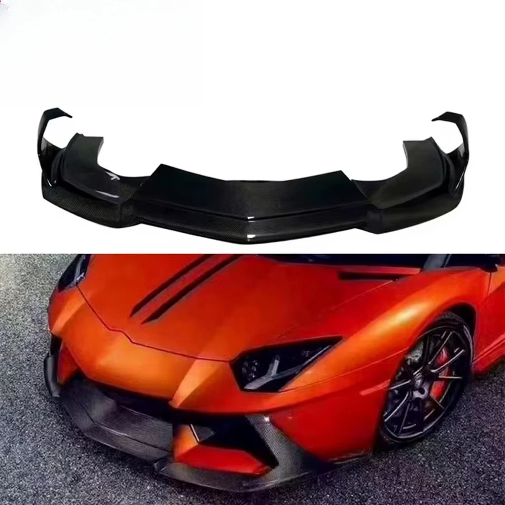 

LP700 Carbon Fiber V Style Front Lip for Aventador LP700 Upgrade Front Splitter Car Bumper