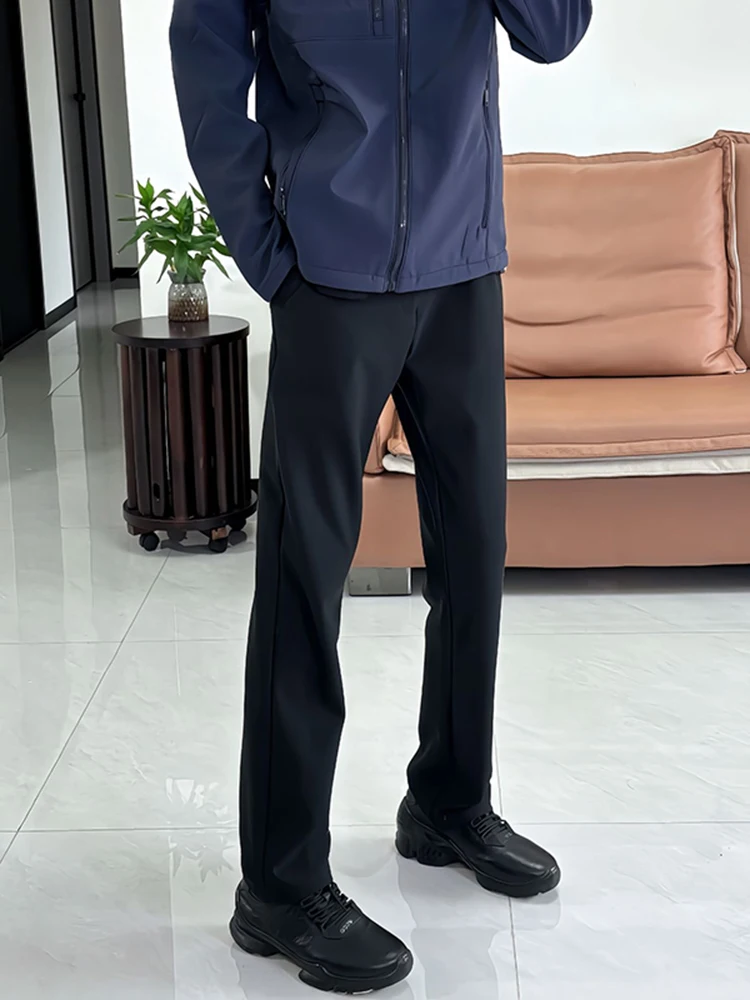 

Bla American Sle Straight Leg Pants Men's Spring Autumn Tee Proof Soft ell Climbing Pants Slimming Casual Sports Pants