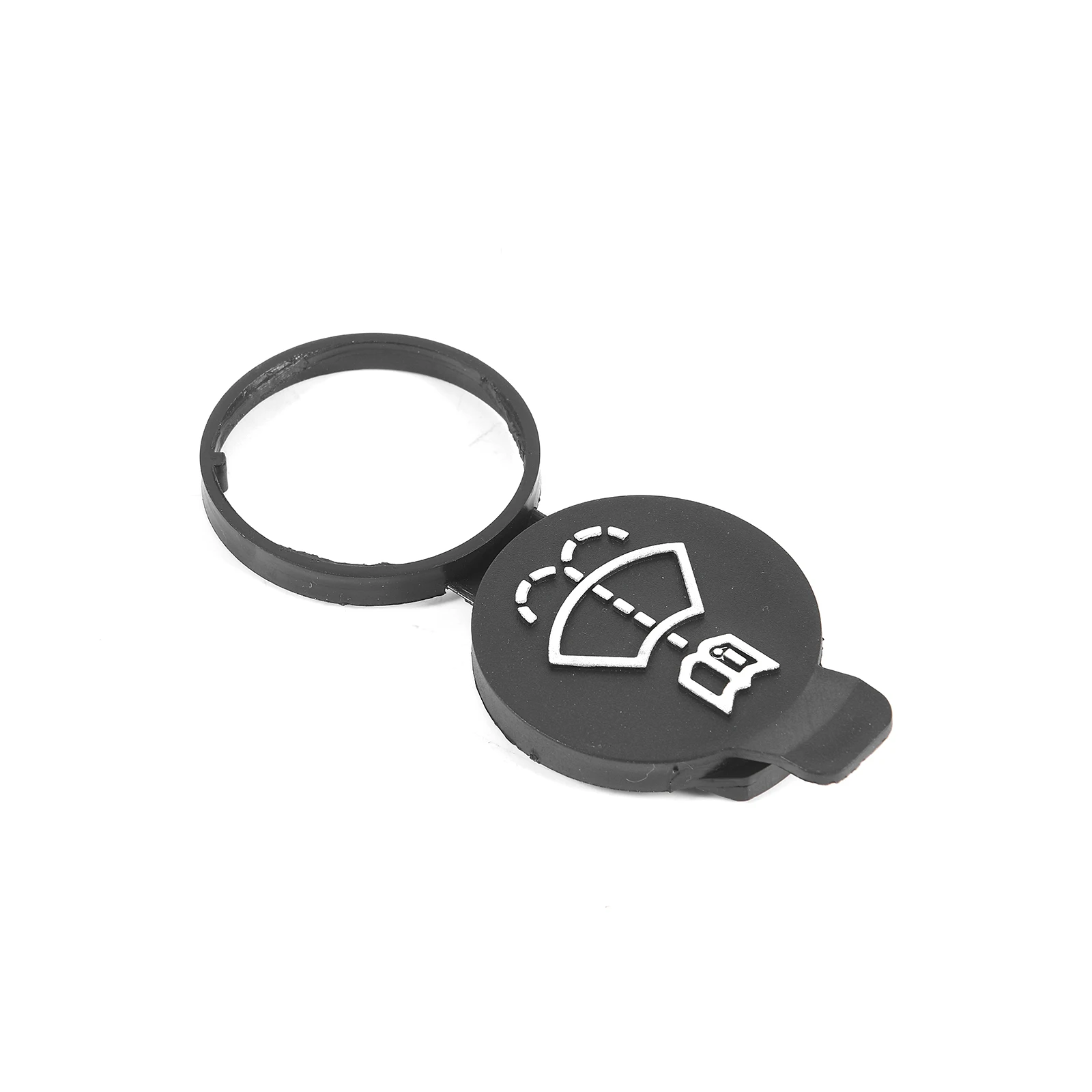 1 قطعة ممسحة زجاج أمامي غسالة خزان السوائل غطاء تغليف الزجاجة 13227300 12767700 لشروليه جنرال موتورز بويك البلاستيك الأسود 11.8x5 سنتيمتر #3