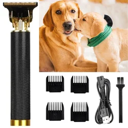 Dog Professional Hair Clipper Electrical Grooming Trimmer for Pets USB Rechargeable Cat Shaver Animals Haircut Machine