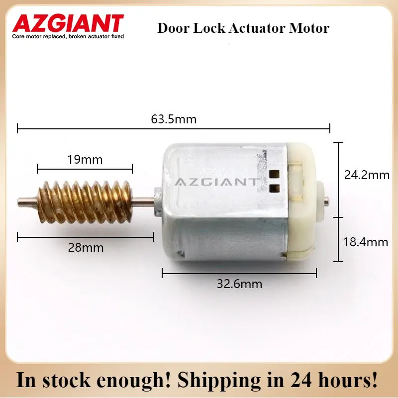 

Azgiant Motor IN power door lock actuator motor for BMW Mini R50 R52 R53 Rover 75/MG ZT repair kit 12V DC 0301 BD683527 TOOLS