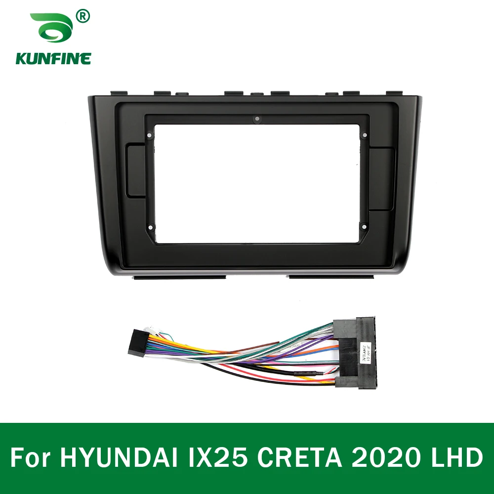 

2Din 10.1 Inch Car Android Radio Fascia Frame Adapter For HYUNDAI IX25/CRETA 2020 Audio Stereo Dash Fitting Panel Frame Kit
