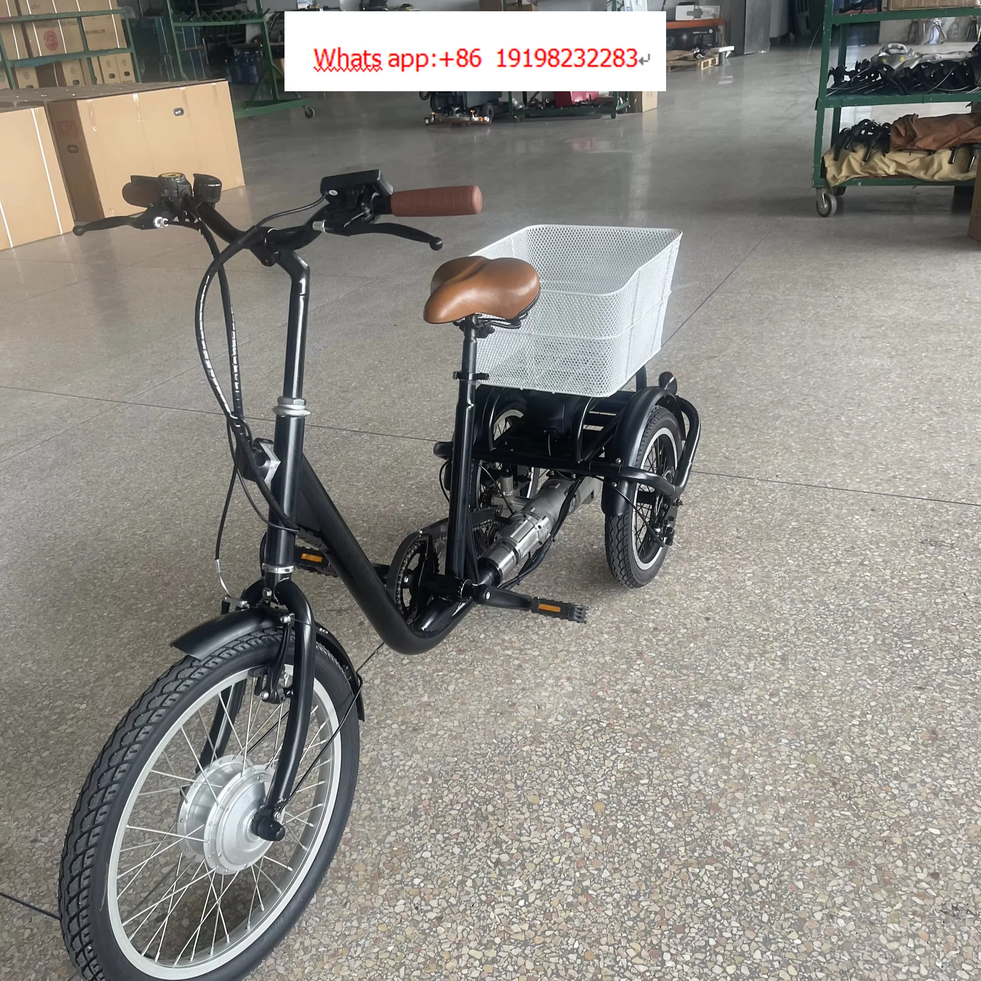 

Adult Electric Tricycle Mobility Scooter 48v Steel Frame for Elderly and Children Buy Food Scooter for Cross-border Wholesale