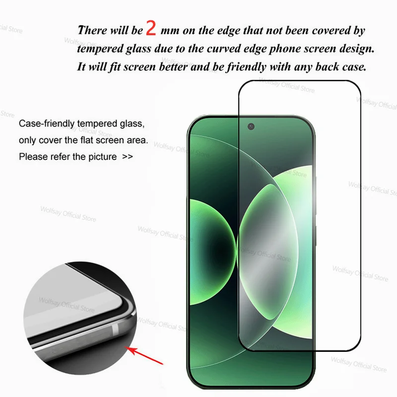 2-4 قطعة حامي الشاشة ل Xiaomi 17 برو الزجاج المقسى Xiaomi 17 برو غطاء غراء كامل واقية الهاتف الزجاج ل Xiaomi 17 برو